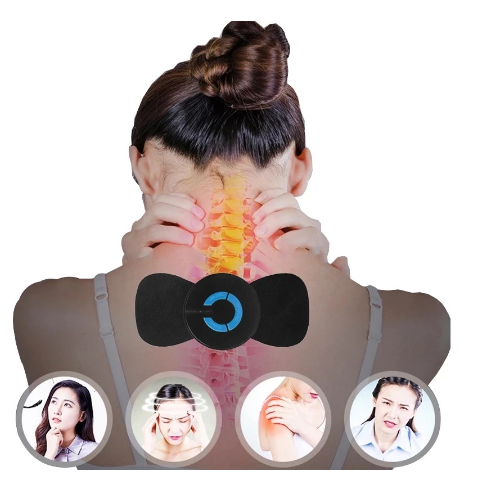 Pescoço Mini Massageador de Cervical Elétrico Portátil Alivia Dores Corpo