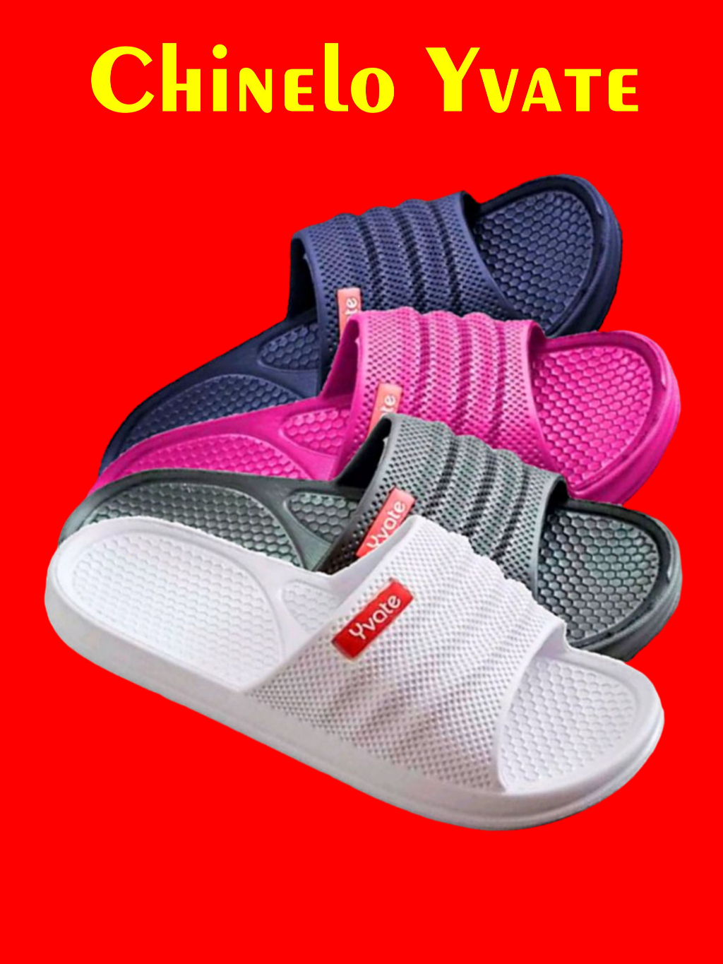 Chinelo Nuvem Slide Yvate Confortável em Oferta na Shopee