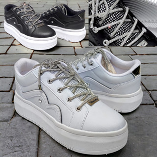 Promoção de Lançamento - Sapato Manhattan Strass Tênis brilho brilhante adolescente adulto de mulher feminino low plataforma salto alto strás stras macio confortável preto prata branco luxo luxuoso social casual brilhantes cristal lindo 34 35 36 37 38 39