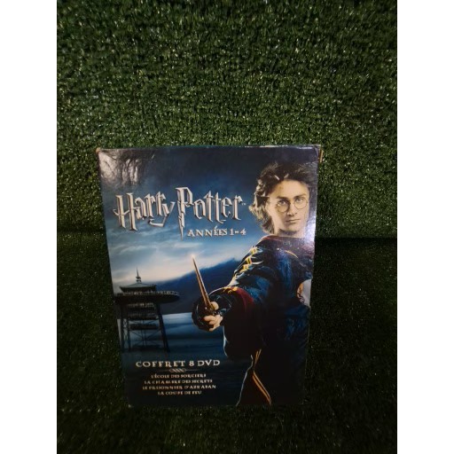 DVD Box Harry Potter Annéis 1-4 Coffret 8 DVD / Importado Fraça