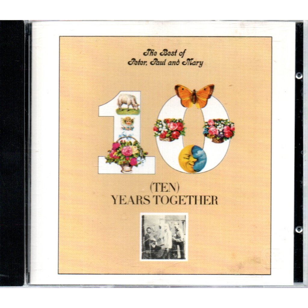 CD PETER, PAUL AND MARY - TEN YEARS TOGETHER ( ALEMANHA ) WARNER