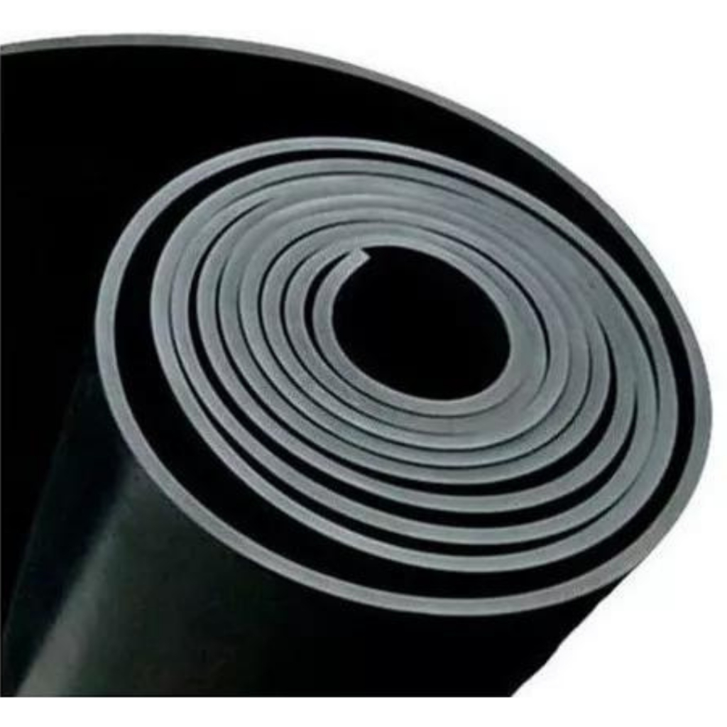 Tapete De Borracha Para Bancada 2mm X 80cm Larg. X 80cm Comp.