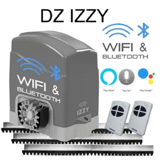 Motor Wifi Para Portão Eletrônico Deslizante de Correr Izzy 300 kilos Bluetooth Celular Alexa Google em Oferta na Shopee