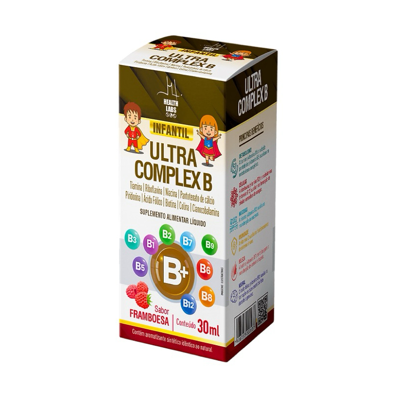 Complexo de vitaminas B infantil em Gotas