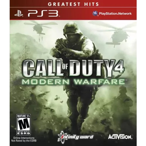 Jogo Call of Duty - Modern Warfare 4- Usado - Ps3 - Midia Fisica