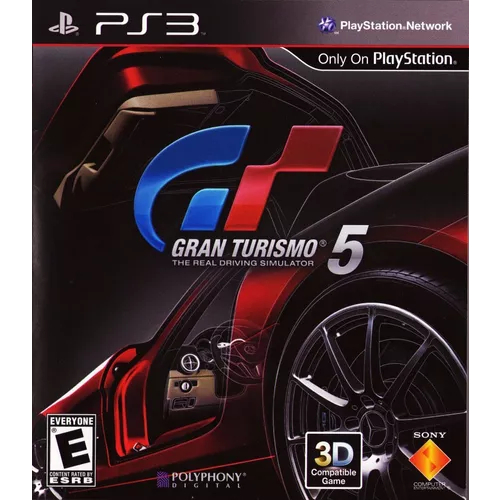 Jogo Gran Turismo 5   - Usado - Ps3 - Midia Fisica