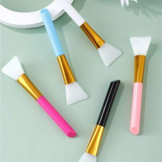 kit até 2 de Pincel de Silicone para Máscara Facial de Argila / Cuidados da Pele / Acessório de Beleza | Silicone Brush Facial Mask Mud Mixing Face em Oferta na Shopee
