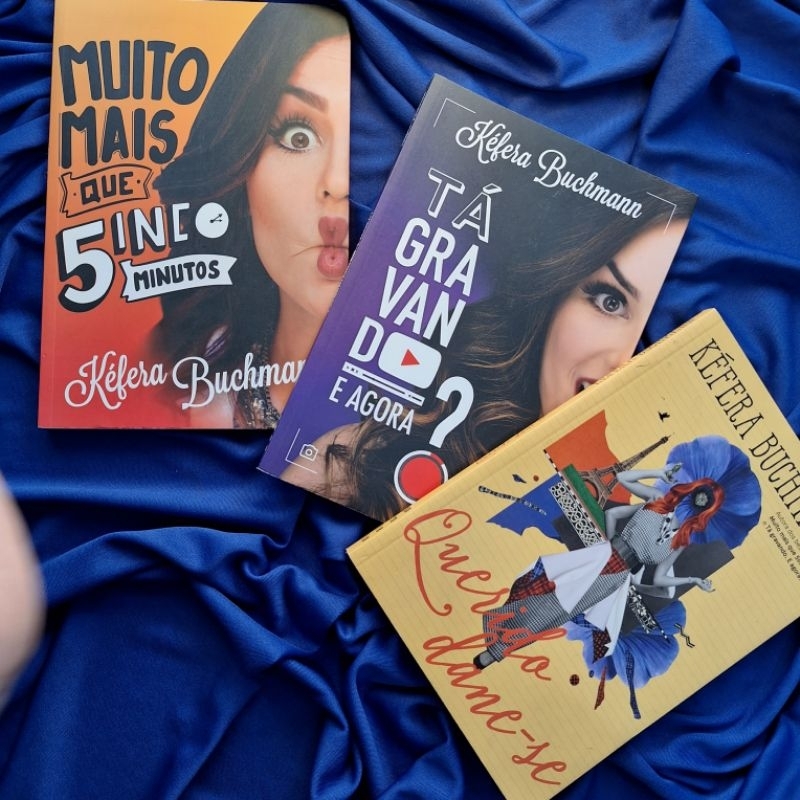 Muito Mais Que Cinco Minutos + Tá Gravando E Agora + Querido Dane-se: Kéfera Buchmann