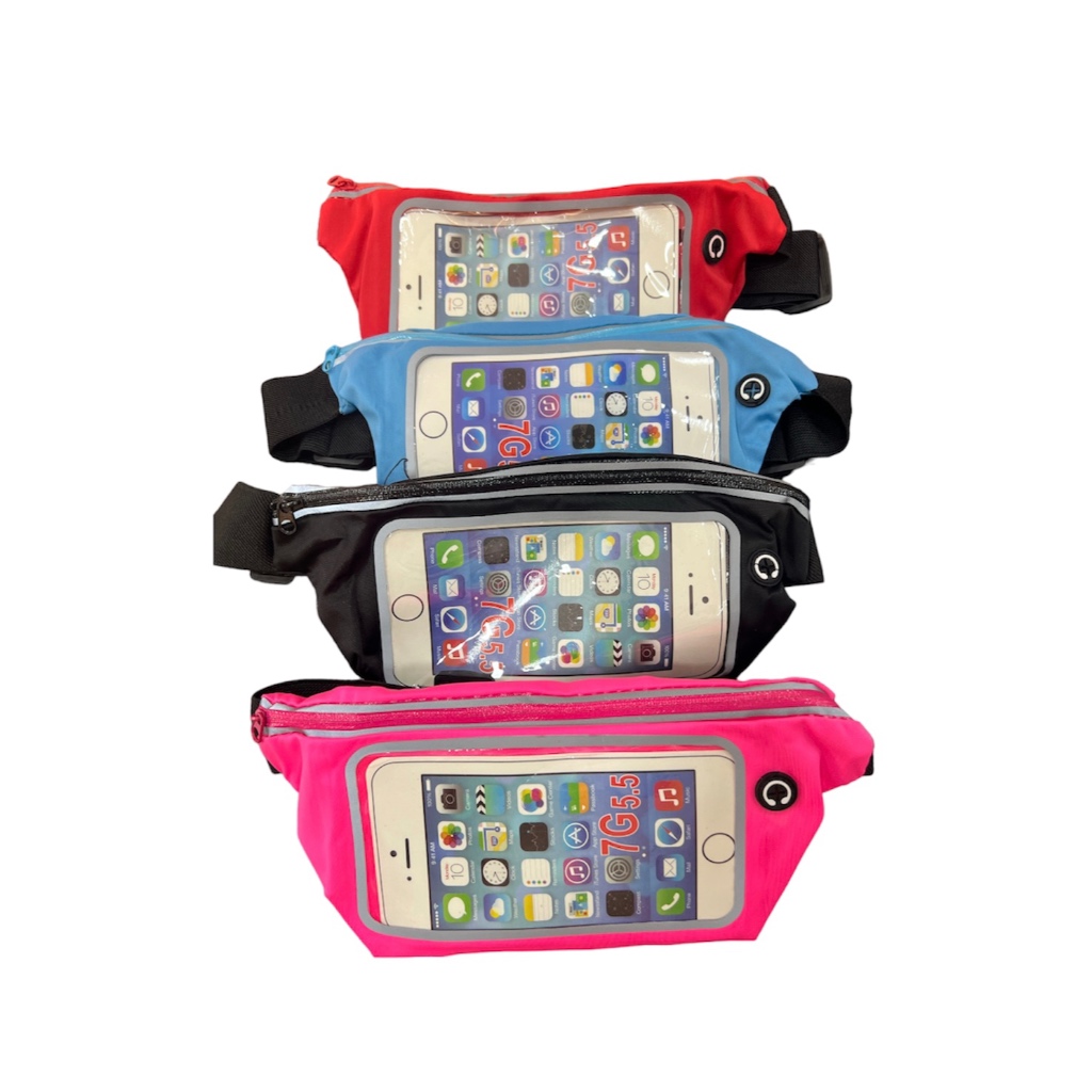 Pochete Fitness / Esportiva de cintura para Corrida / Academia / Caminhada para Celular (L...