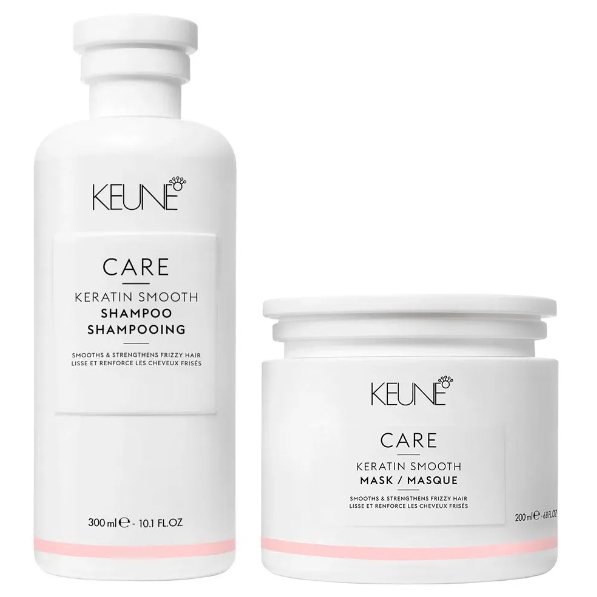Keune Care Keratin Smooth Kit Shampoo 300ml + Máscara 200ml