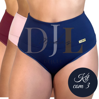 KIT 3 cinta calcinha pala compressão pós parto cós djl em Oferta na Shopee