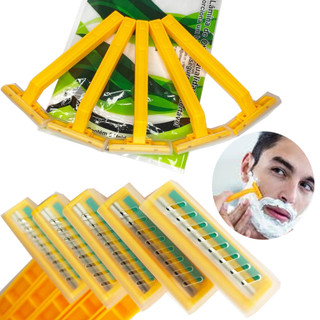 Aparelho De Barbear Barbeador Kit Com 5 Unidades Ótima Qualidade Corte Rápido Barba Pé Cabelo em Oferta na Shopee