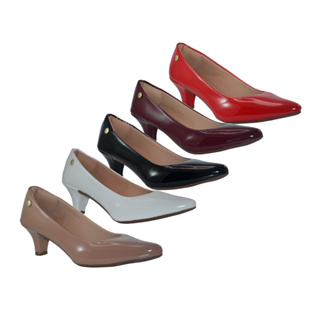 Sapato Scarpin Feminino Salto Fino Verniz Social 6cm em Oferta na Shopee