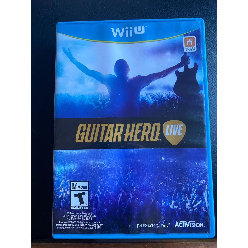 JOGO PARA NINTENDO WIIU GUITAR HERO LIVE