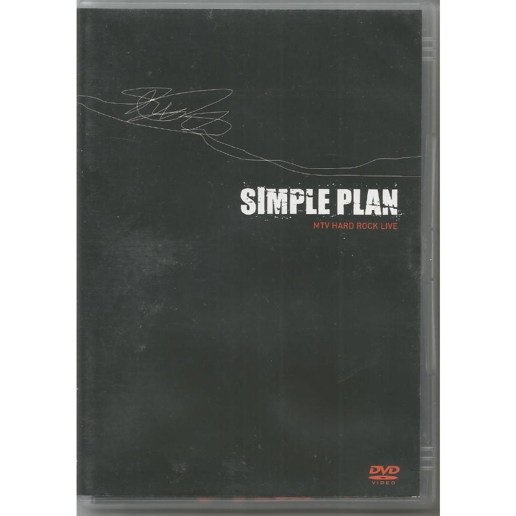 Simple Plan - MTV Hard Rock Live - DVD USADO