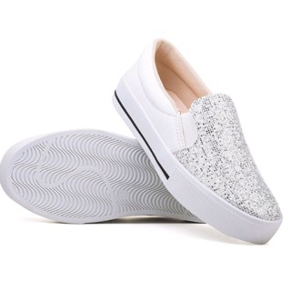 Tênis Sapatênis Adulto Glitter Confortável Leve em Oferta na Shopee