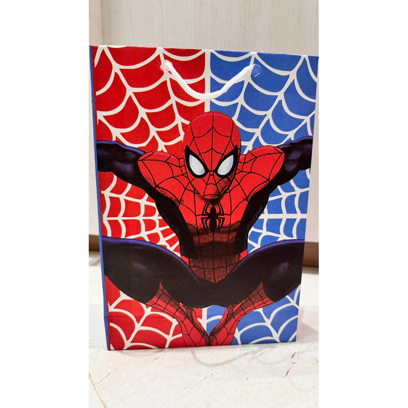 10/20/30 unidades de sacolas homem aranha as sacolas já vão prontas para uso, medida 24x17cm em Oferta na Shopee