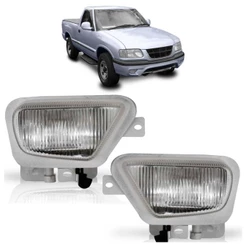 Farol Milha Auxiliar S10 1999 2000 Lente Lisa Vidro