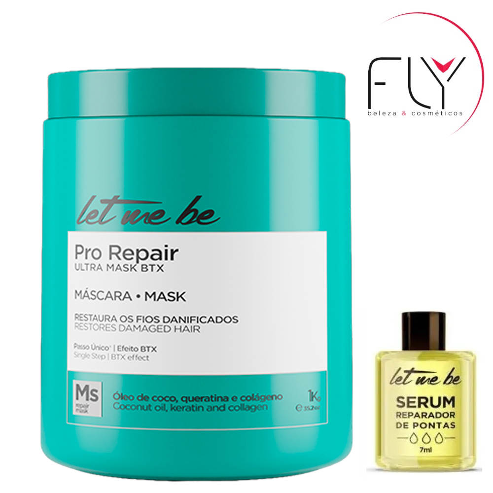 Let Me Be - Btx Sem Formol Pro Repair Ultra Mask 1kg