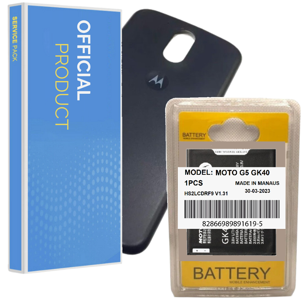 Battria GK40 Premium Compatível Com Moto G4 Play Xt1600 Xt1603 + Tampa + 1 Ano Garantia!