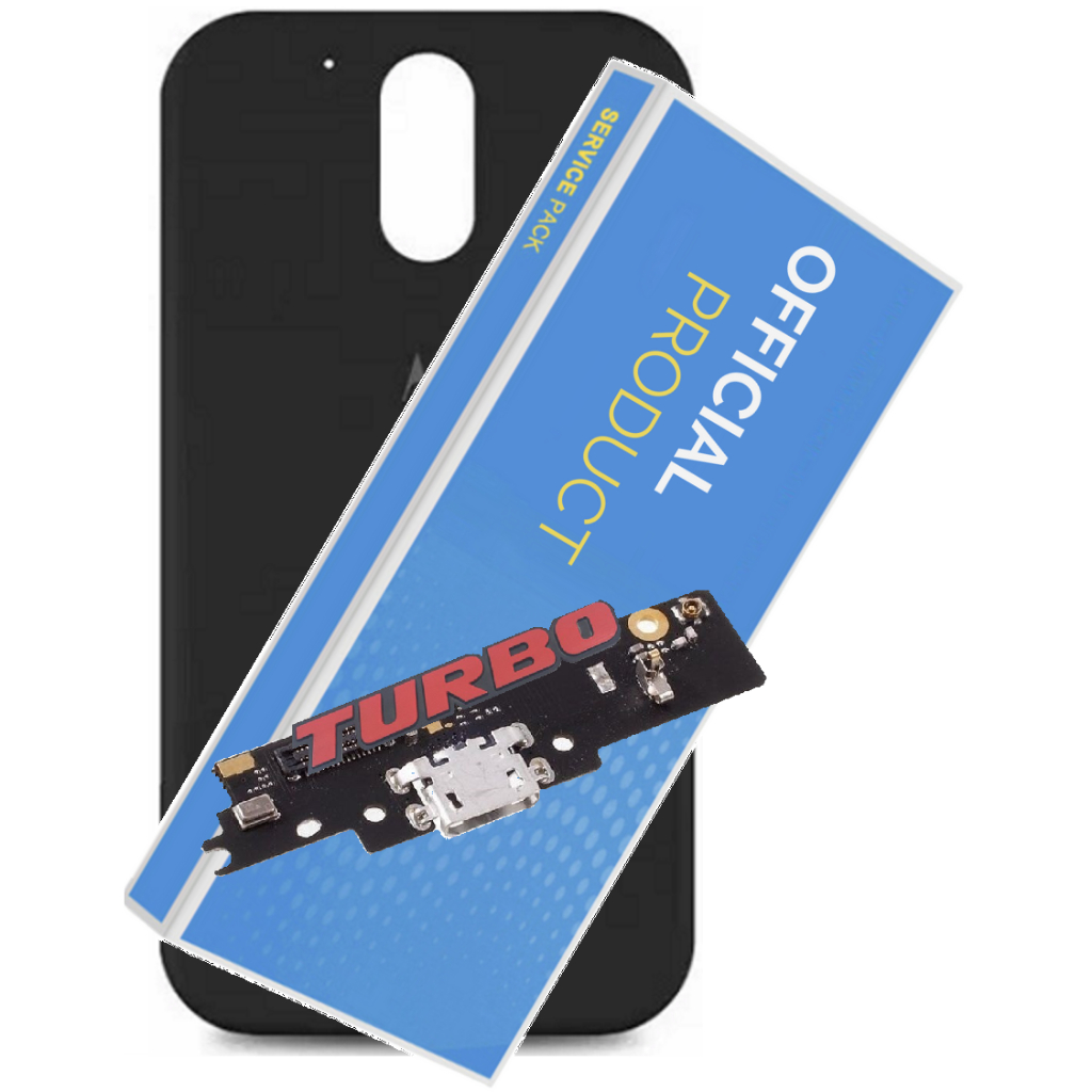 Conector Placa de Carga Compatível Moto G4 Play Xt1600 Xt1603 + Tampa + 1 Ano Garantia!