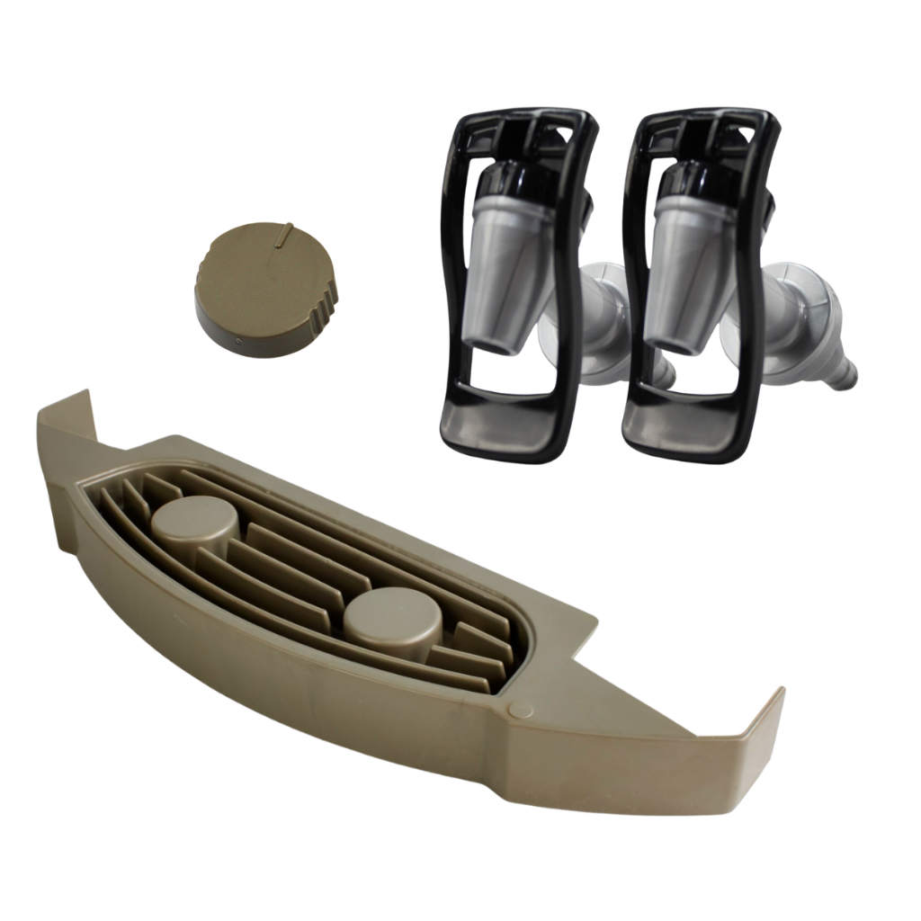 Kit 2 Torneiras + Pingadeira Bebedouro Esmaltec Gelágua Egc35