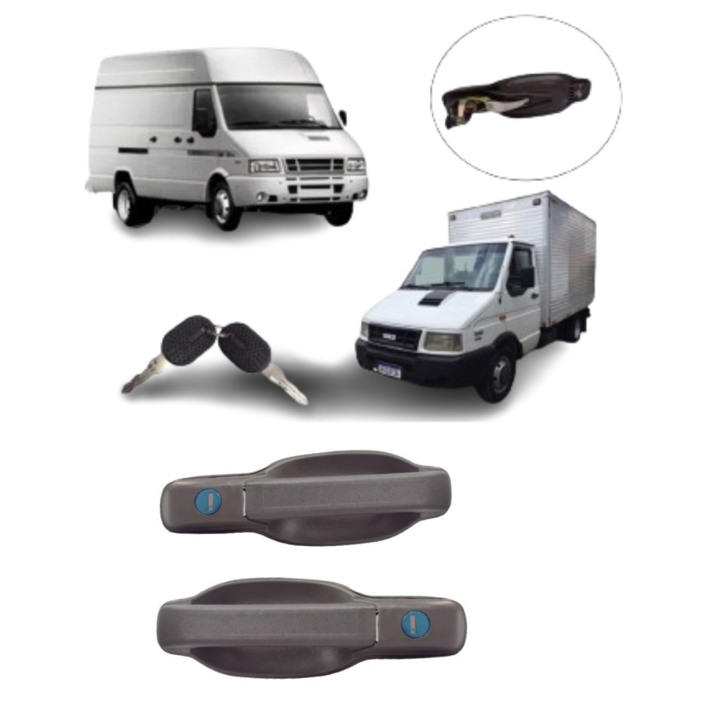 Par Maçaneta Porta Externa Direita E Esquerda Daily 2.8 3510 em Oferta na Shopee