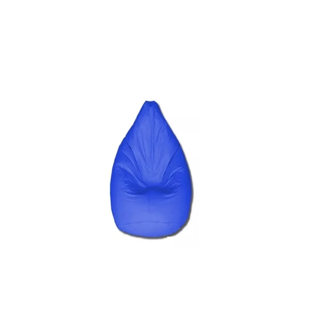 Puff Gota Azul Com Enchimento