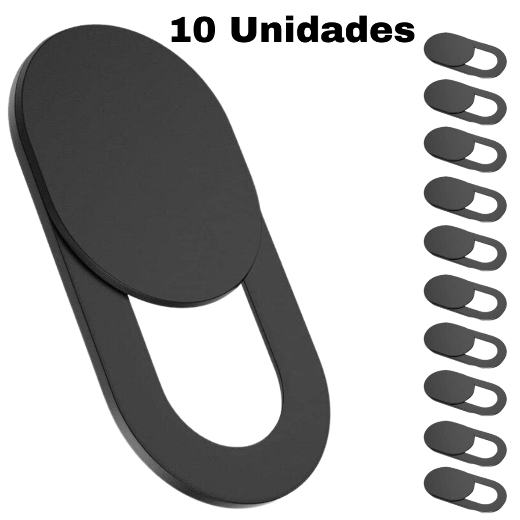 Kit Tampa Protetor Adesivo Anti Espionagem Webcam Câmera Notebook Celulares E...