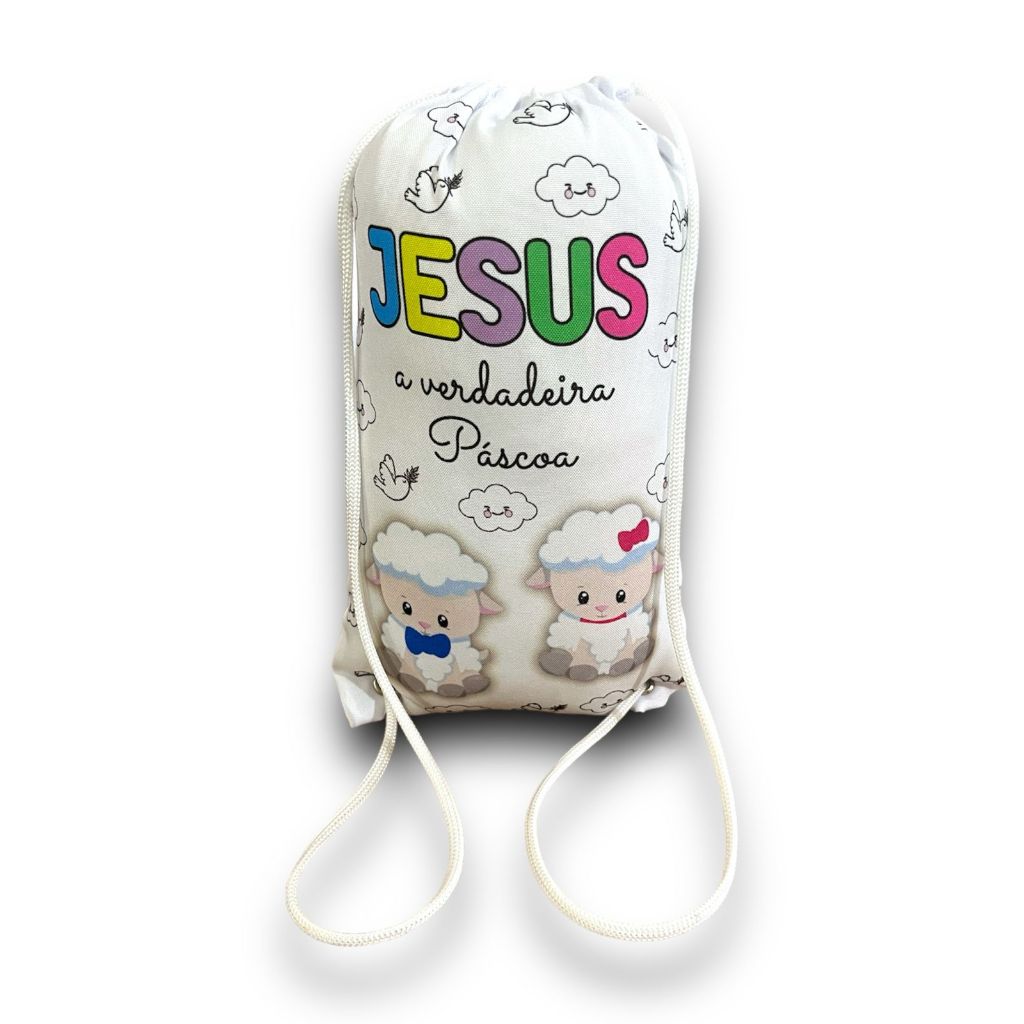 05 - 10  Mochila - mochilinha em Tecido - Páscoa - 15 - 20 - 25 - 50