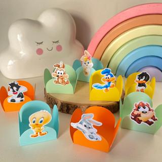 100 Forminhas para Doces pernalonga looney tunes baby MENINO, Festa de Aniversário, Confeitaria, BRIGADEIRO