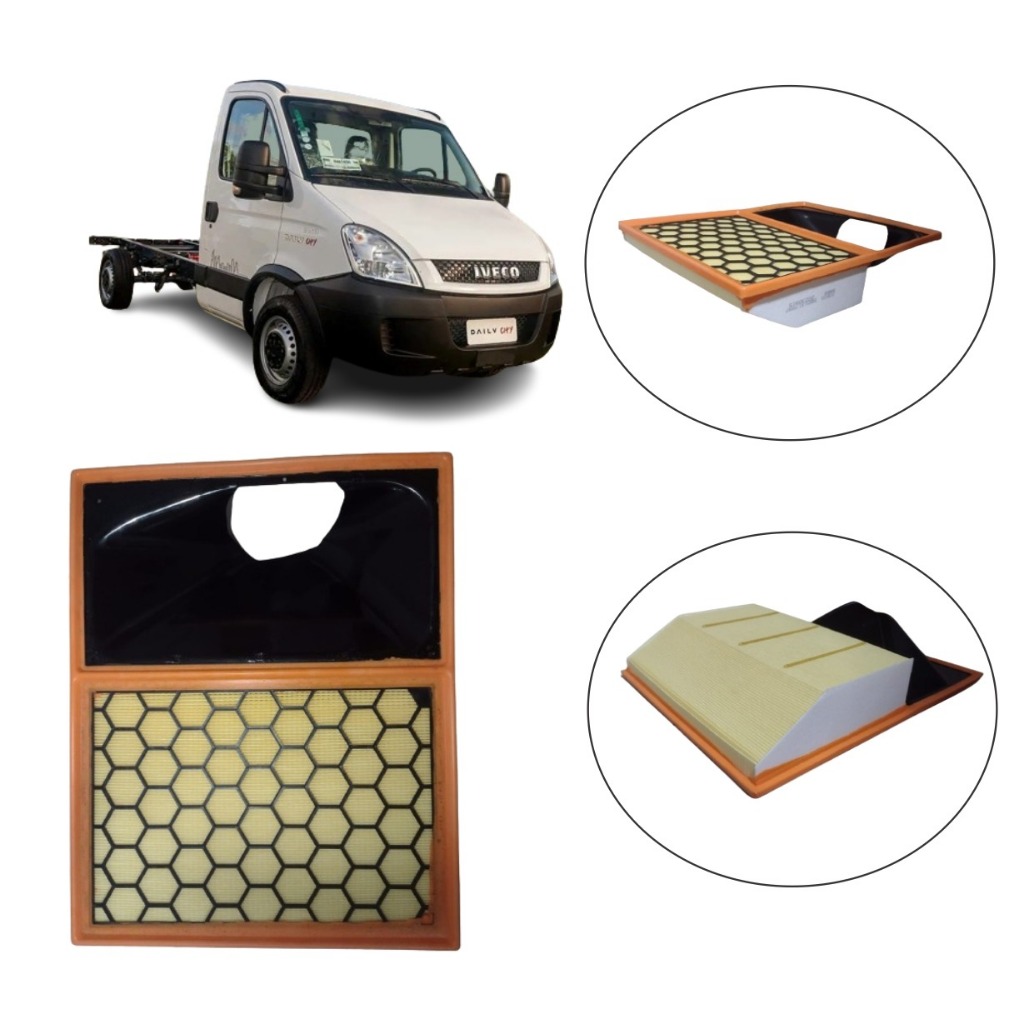 Filtro De Ar Iveco Daily 2.3 16v 2019 Em Diante em Oferta na Shopee