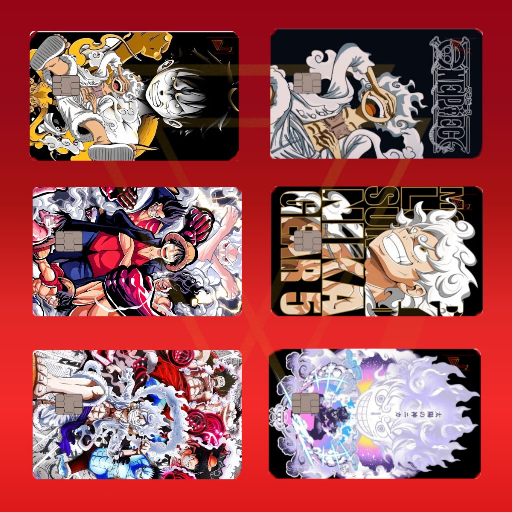 Película Adesivo Cartão One Piece Anime Monkey D. Luffy Gear 5 Top Excelente Qualidade em Oferta na Shopee