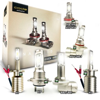 Kit Par Lâmpada Automotiva Nano Led Micro Edition 3000 Lumens 6000K Code em Oferta na Shopee