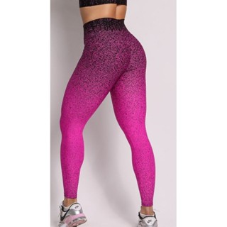 Calça Legging Degradê Feminina Leg para Academia Ginastica Caminhada
