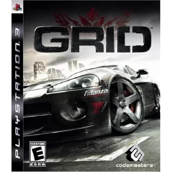 Jogo Grid Race Driver - Usado - Ps3 -  Midia Fisica