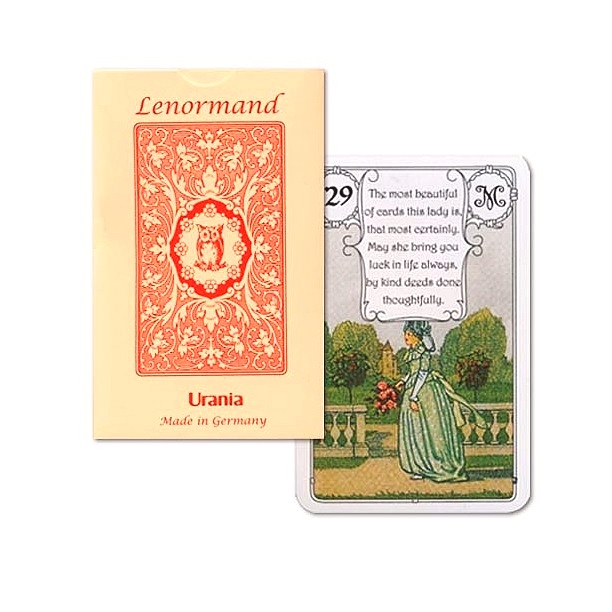 Baralho Cigano Red Owl Lenormand - Original AGM Importado Oraculo Cartomancia