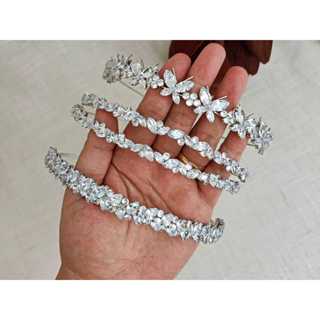 Coroa Tiara Porta Coque Zircônia Prata Para Penteado Noiva Casamento Festa de 15 Anos Elegante Luxo em Oferta na Shopee