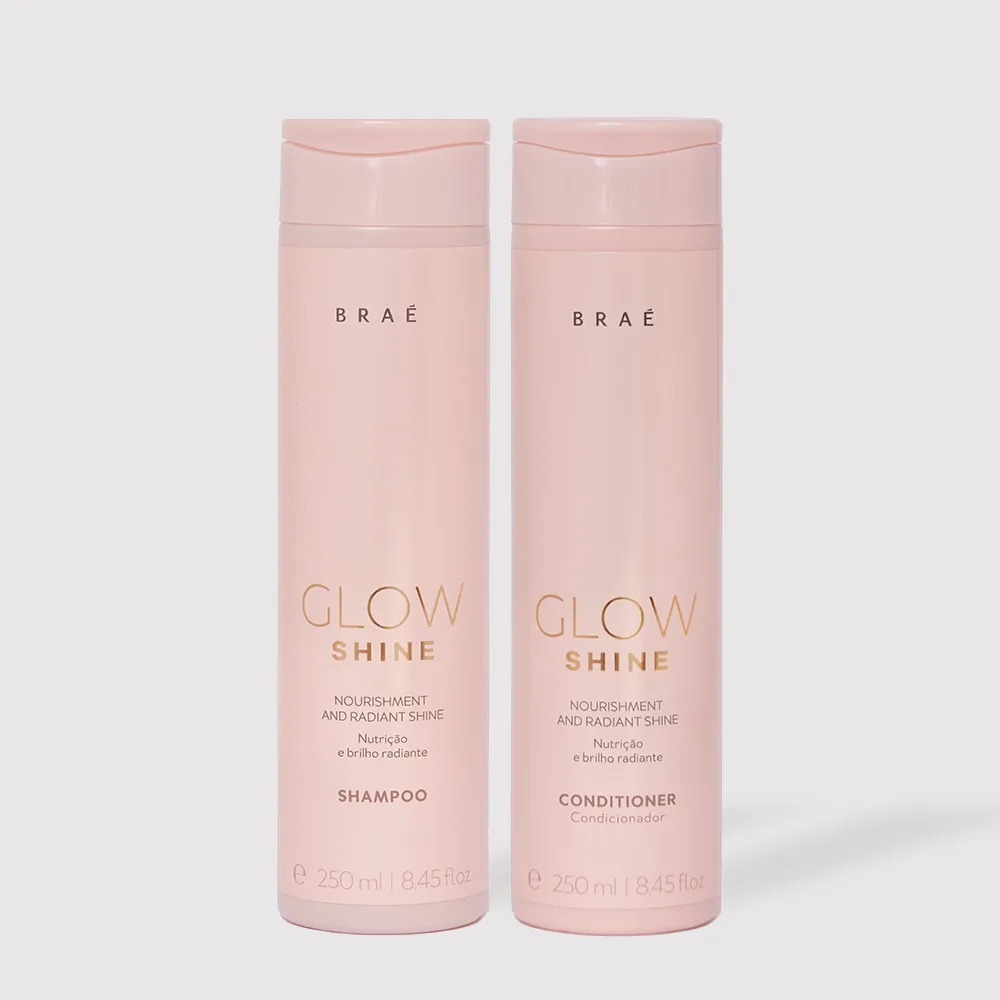 KIT GLOW SHINE DUO SHAMPOO E CONDICIONADOR 250ML