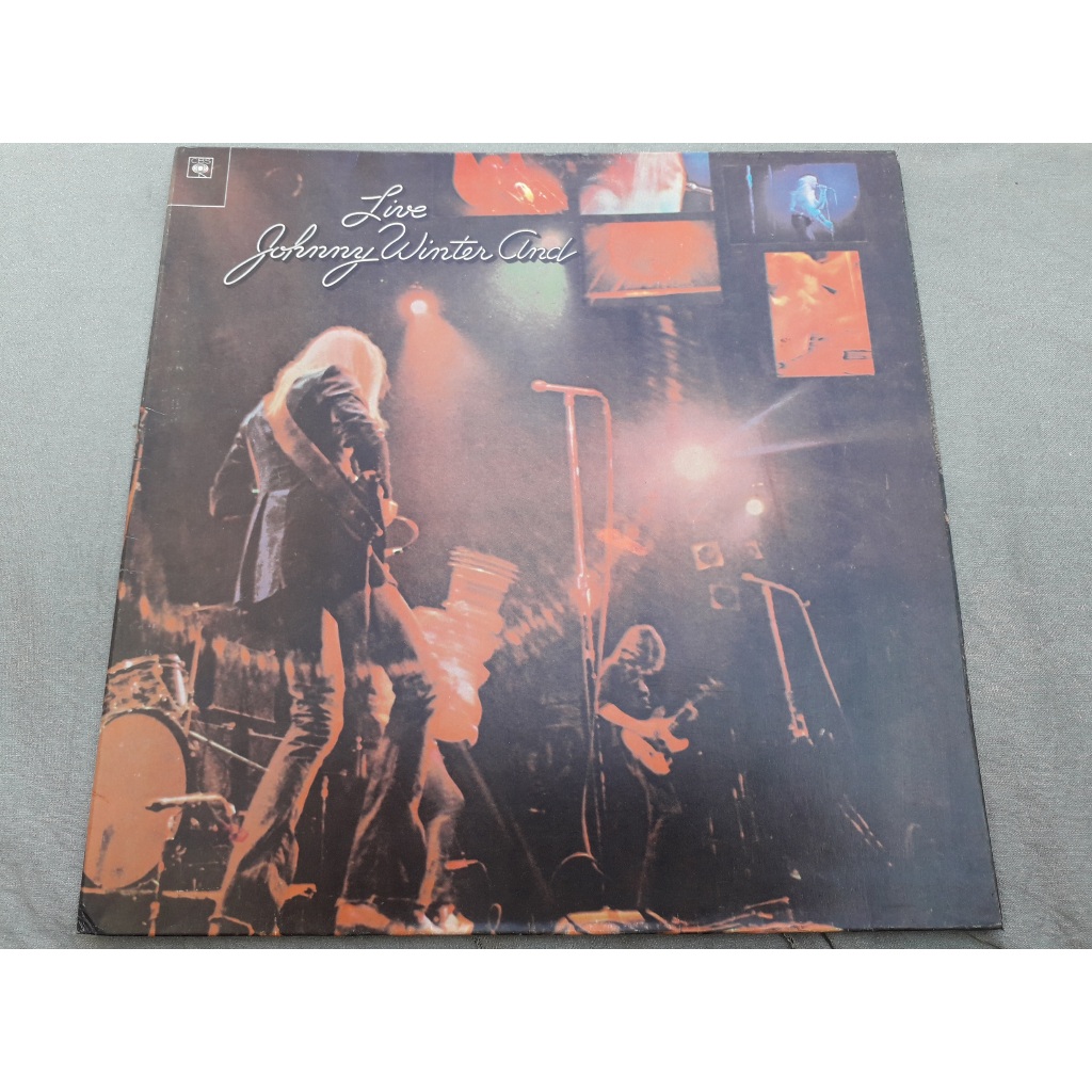 Lp Disco Vinil Johnny Winter - And - Live
