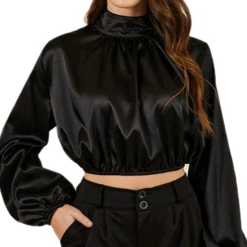 O que é Cropped Cetim Manga Longa? Guia e Onde Comprar | BuscaProdutos