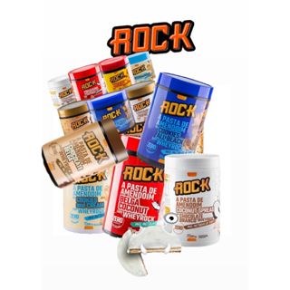 Pasta de Amendoim 1KG - ROCK PEANUT Melhor pasta de amendoim - Rock Food - Sabores