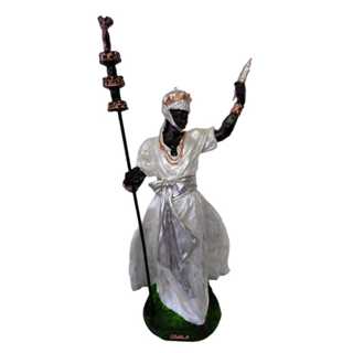 Oxalá Orixá 27cm Imagem de Oxalá Orixá de resina decoração altar umbanda em Oferta na Shopee