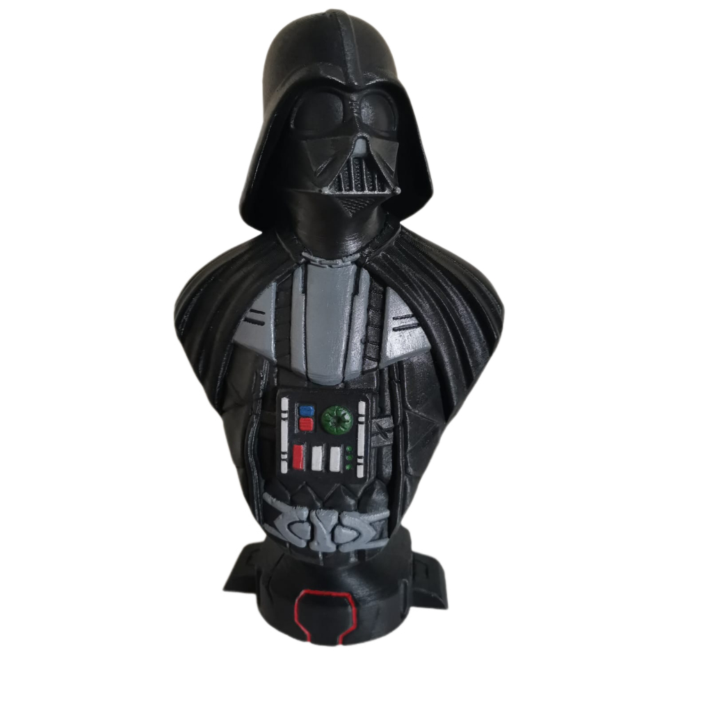 Busto Darth Vader  Star Wars Impresso em 3D 25cm