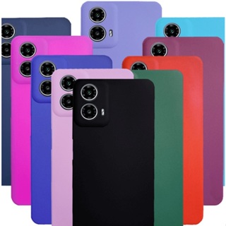Capa Capinha Case Moto Motorola G04/G14/G24/G34 Silicone Aveludada Protetora Colorido em Oferta na Shopee