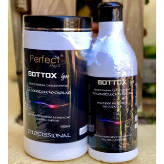 BOTTOX CAPILAR PERFECT KIT  BOTTOX + SHAMPOO DILATADOR em Oferta na Shopee