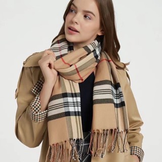 Cachecol Xadrez Feminino Lenço Pashmina Echarpe Masculino Unissex Para Frio Inverno 2024 moda nova