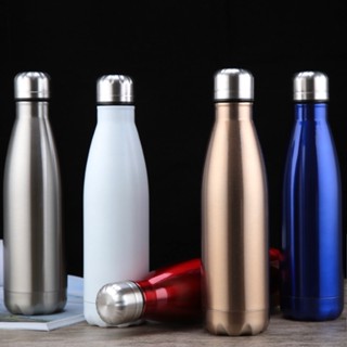 Garrafa Água Squeeze Lisa 500ml (NÃO É TÉRMICA) em Oferta na Shopee