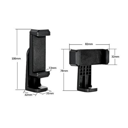 Suporte Celular Estabilizador Clip 360° Para Fotos Filmagem