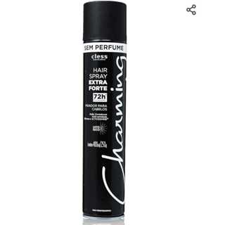 SPRAY CHARMING HAIR EXTRA FORTE SEM PERFUME 400ML em Oferta na Shopee